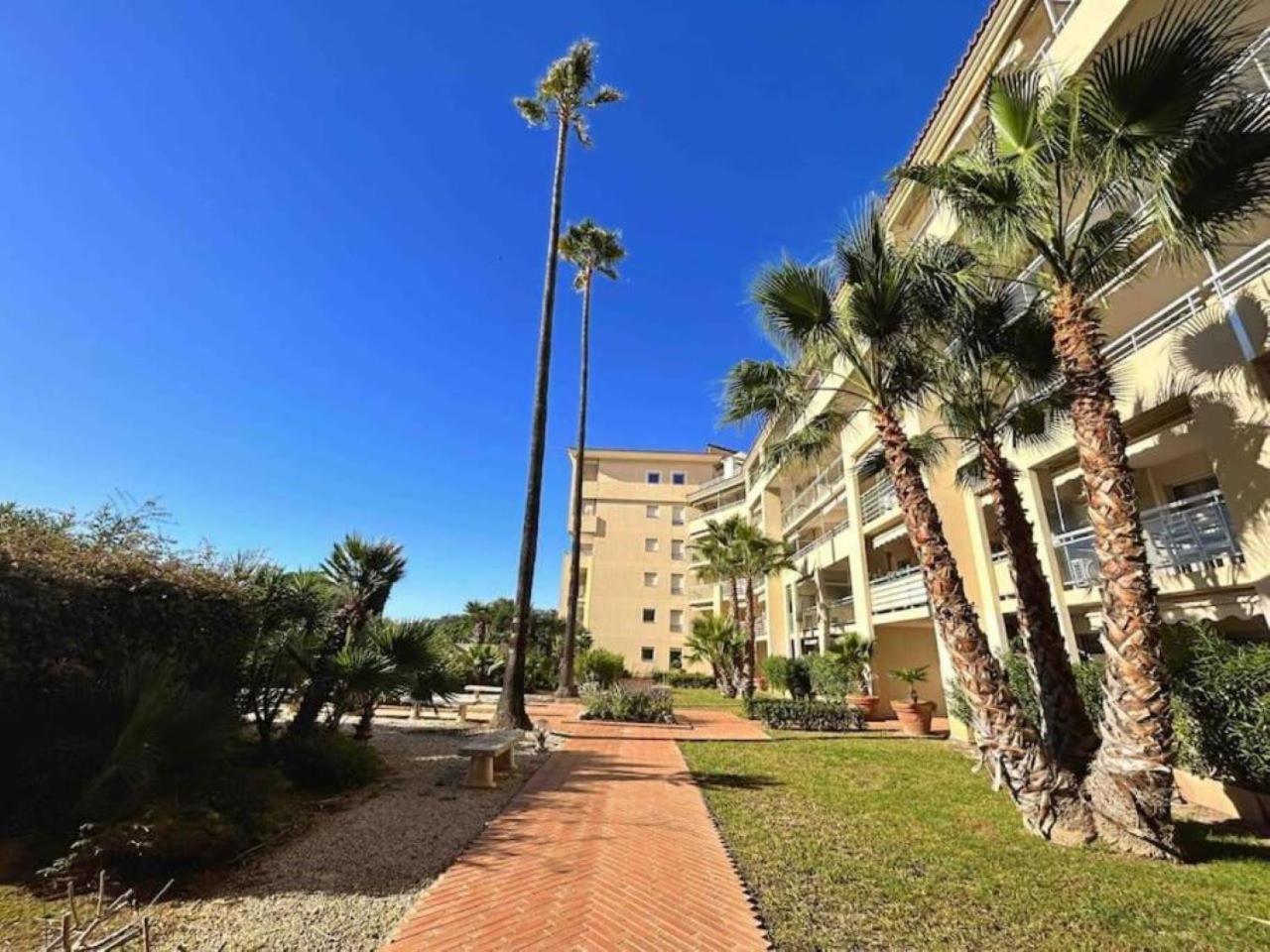 Il Gioiello : Apt 2 Pers, Clim, Piscine, Parking Antibes Exterior foto