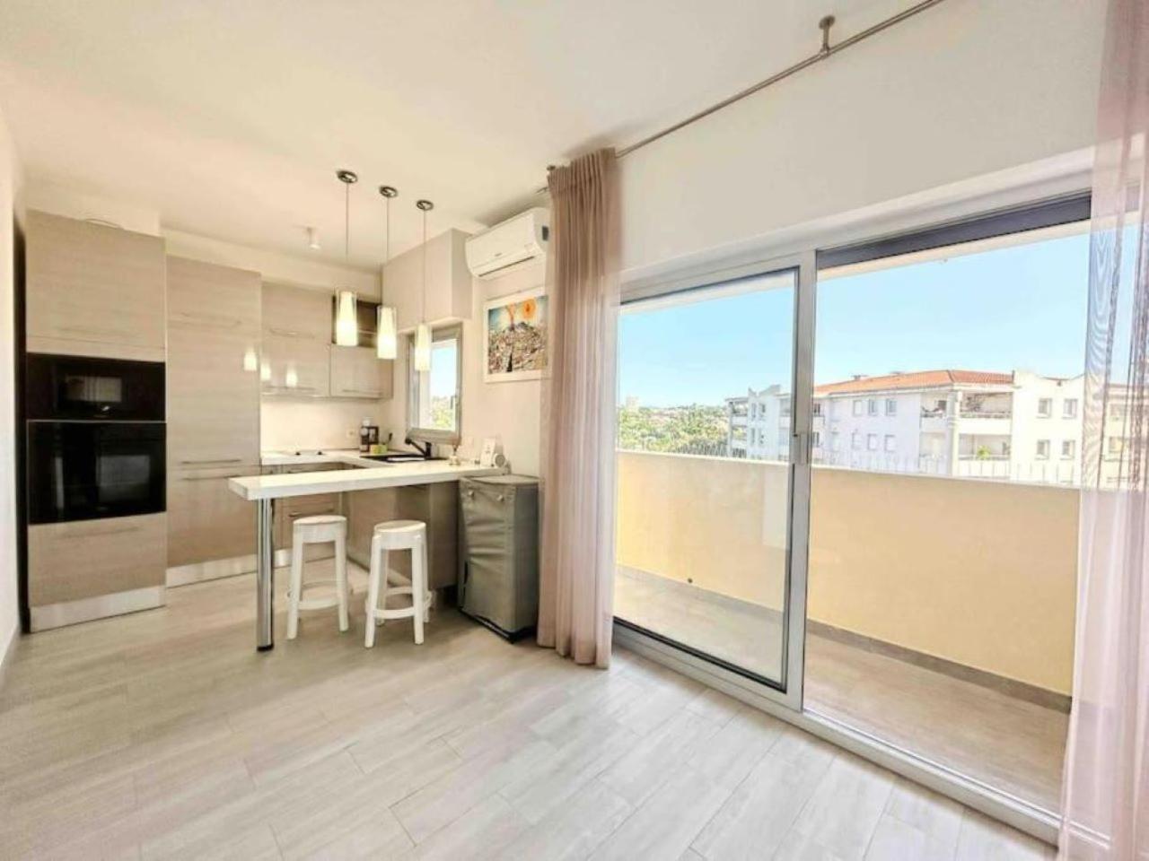 Il Gioiello : Apt 2 Pers, Clim, Piscine, Parking Antibes Exterior foto